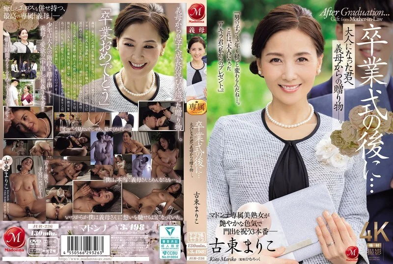 [JUR-236 English Subtitle] – After the graduation ceremony… A gift from my stepmom to you as an adult